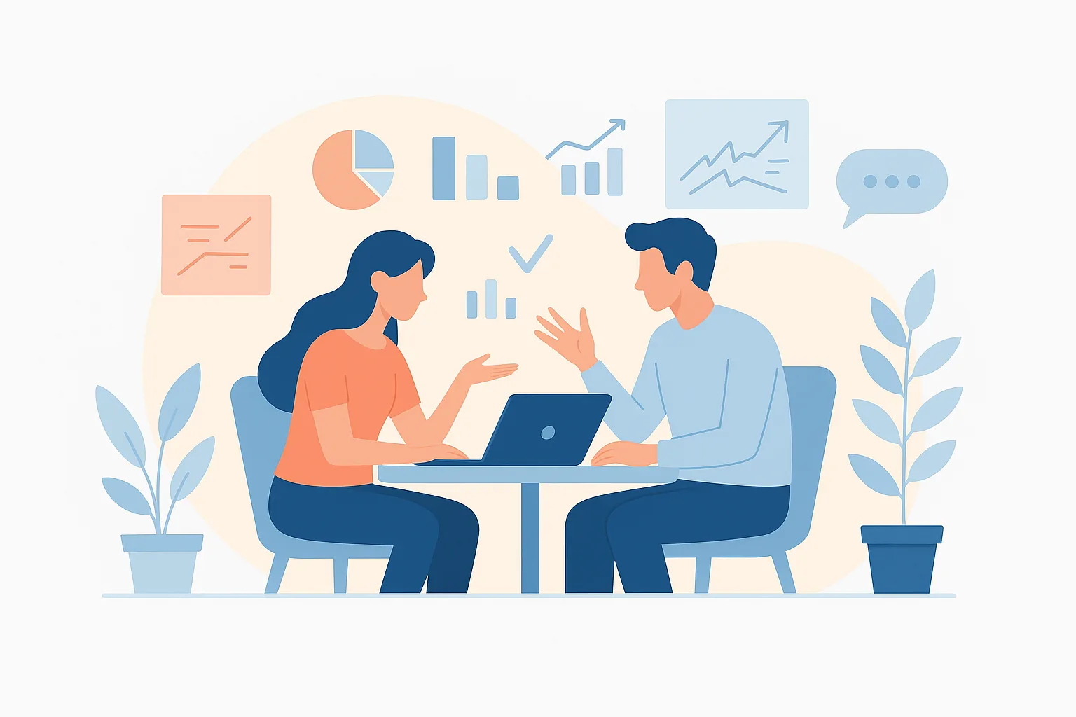 Team collaboration with analytics and insights